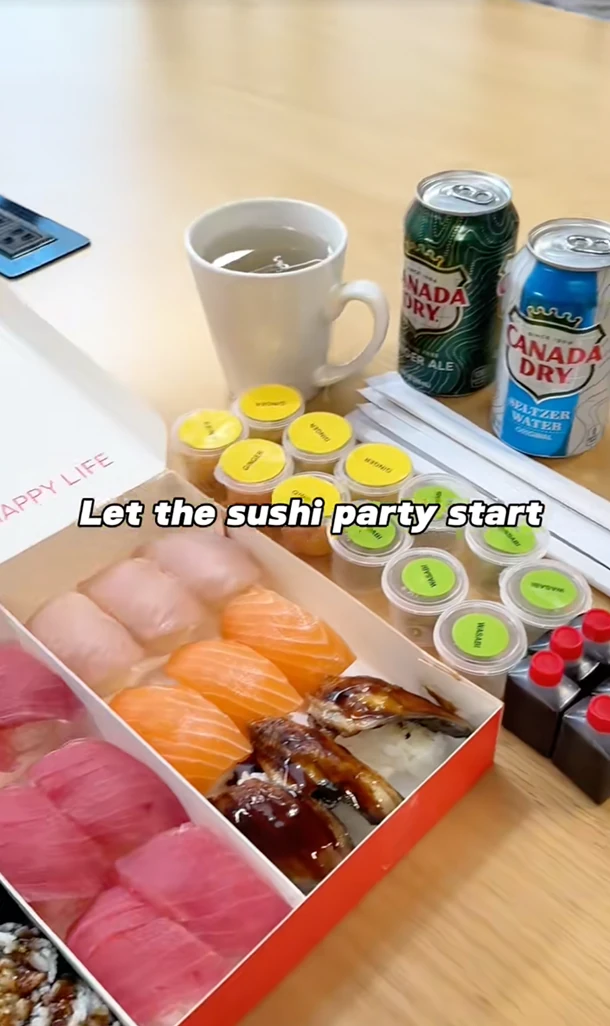 Happy Tuna sushi featured on Instagram, post 6